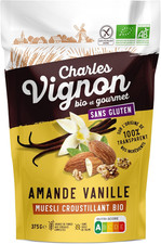 - Muesli Bio Croustillant Sans Gluten Amande & Vanille - Riche En Fibres, Sachet