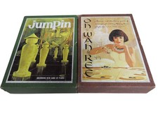 2 Vintage 3M Board Games — Jumpin & Oh Wahn Reece — Complete, Boxed, Retro