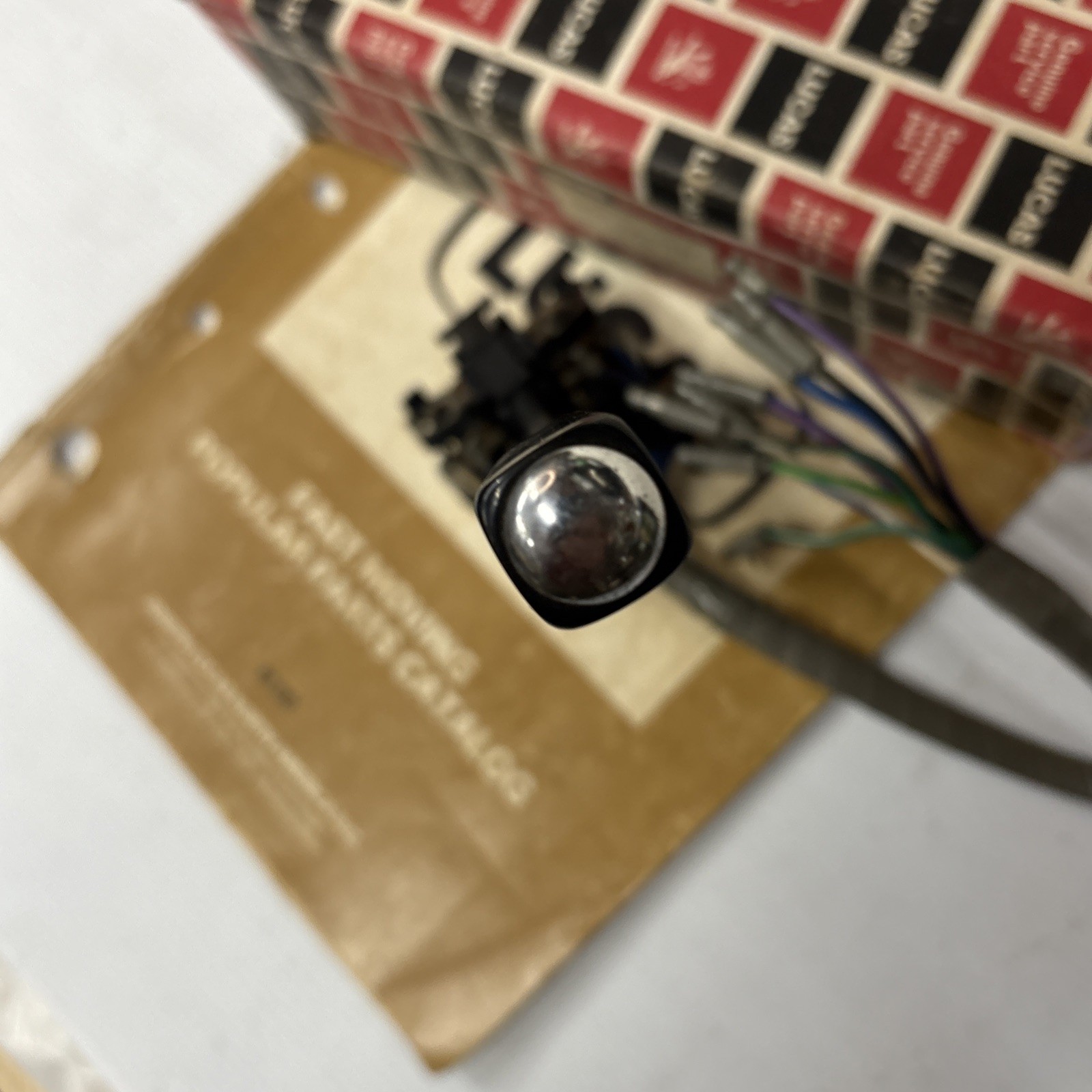 Lotus Elan +2 S4 Sprint Europa II Seven AC 428 Fura NOS Lucas Indicator Switch