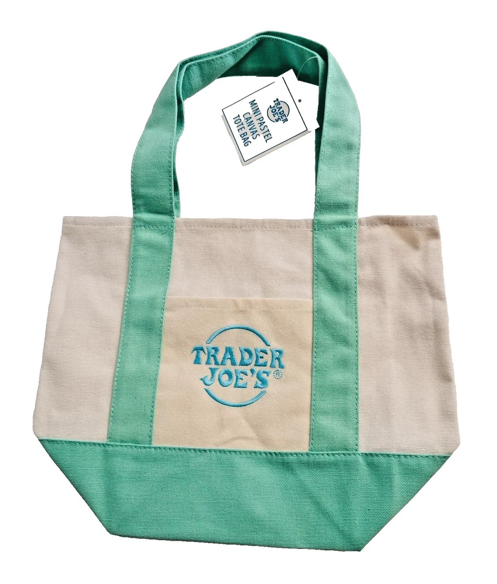 2026年春夏新作 TOUR MINI TOTE BAG Trader Joe's Spring 2026 Mini Canvas Tote Bag Easter RedPinkBlueG