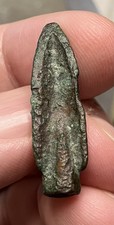 Genuine Ancient Bronze Arrowhead. Roman Republic 1st-3rd c. AD. 35mm. Malloy 128