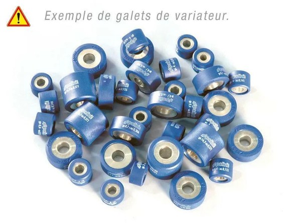 Polini Satz Vario Rollen 20X17Mm 14,6Gr - 6-Teilig FüR Vespa Gtv 2006-18-image