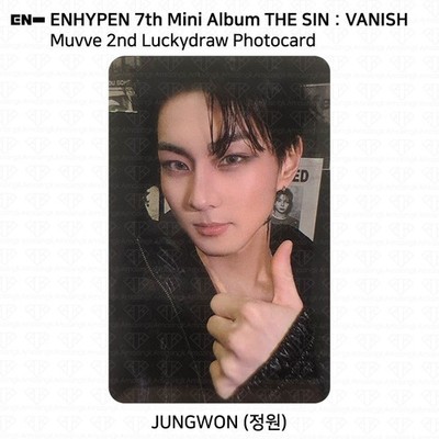 Enhypen 7th Mini The Sin : Vanish muvve 2nd Lucky Draw Photocard