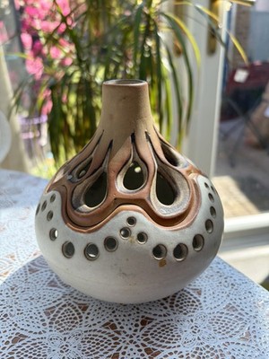 Regal Keramik Vase/Teelicht oder Schmuckschale Vintage Studio Halifax sehr guter Zustand