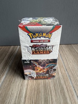 Brandneu Sealed Pokemon TCG Obsidian Flames Half Booster Box 18 Packs