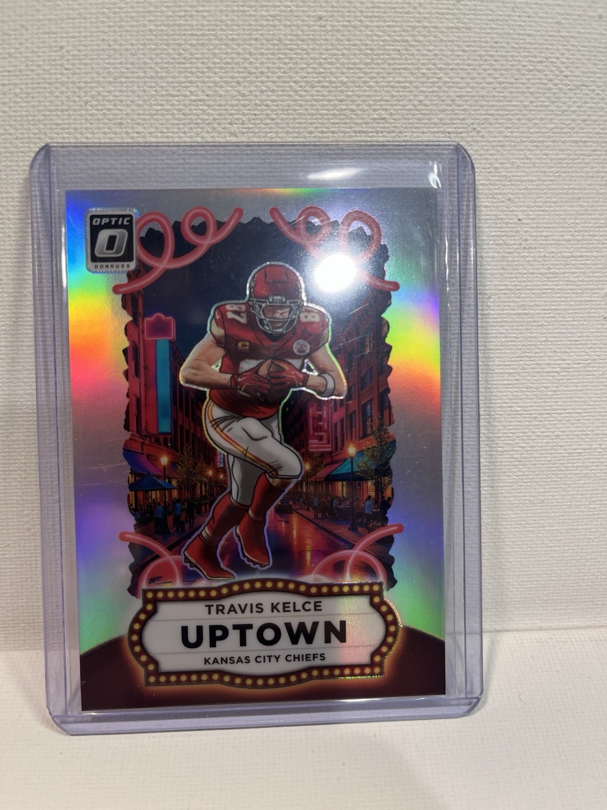 2025 Panini Donruss Optic Uptown Travis Kelce #22
