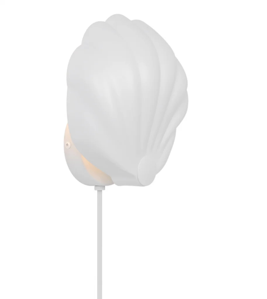 B&Q -  Konchi Metal Wall Light  White,plug In Or Mains - Image 2