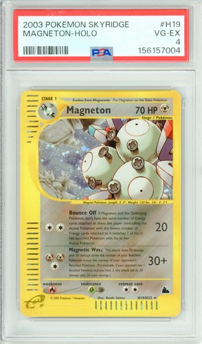 Magneton graded PSA 4 for sale on eBay