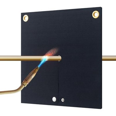 Hvac Tools Welding Blanket Fireproof, 12x12inch Soldering Heat 12*12-1pack