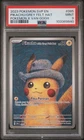 2023 POKEMON SVP POKEMON X VAN GOGH #085 PIKACHU WITH GREY FELT HAT PSA 9
