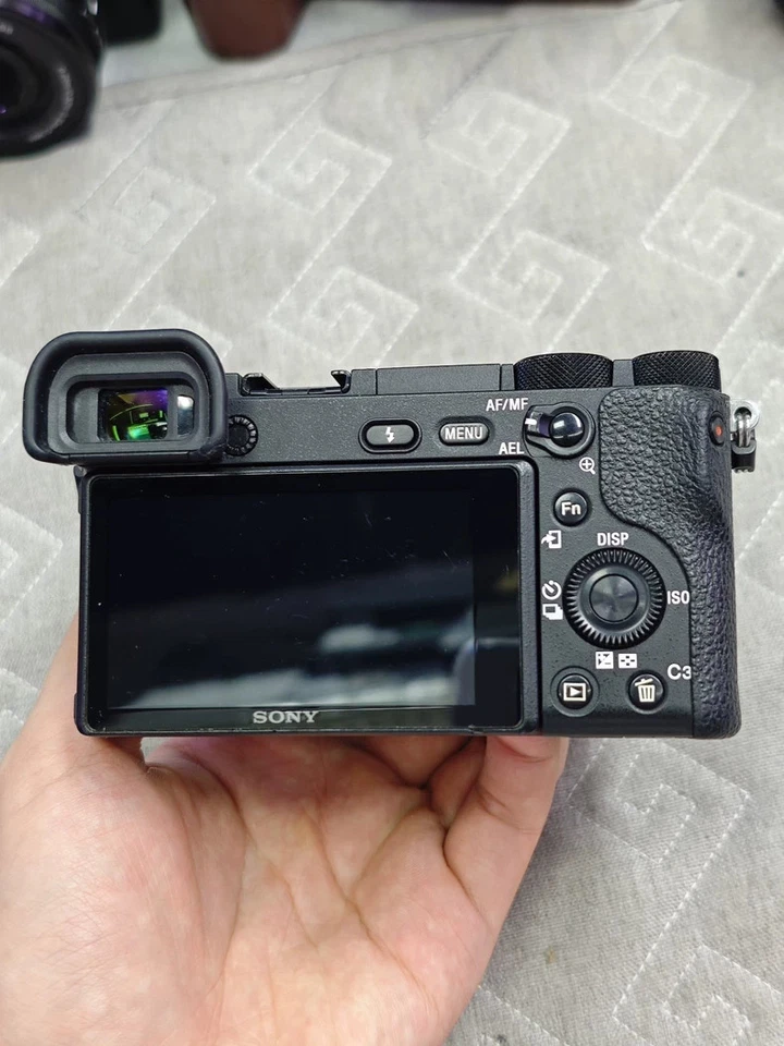 Cámara digital de video Sony Alpha a6500 24,2 MP enfoque automático rápido 4K con lente de 16-50 mm Foto 4 de 4