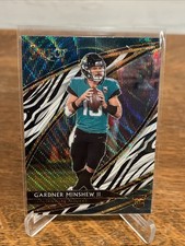 2019 Select Gardner Minshew II Zebra Prizm Rookie RC Field Level #203  SSP