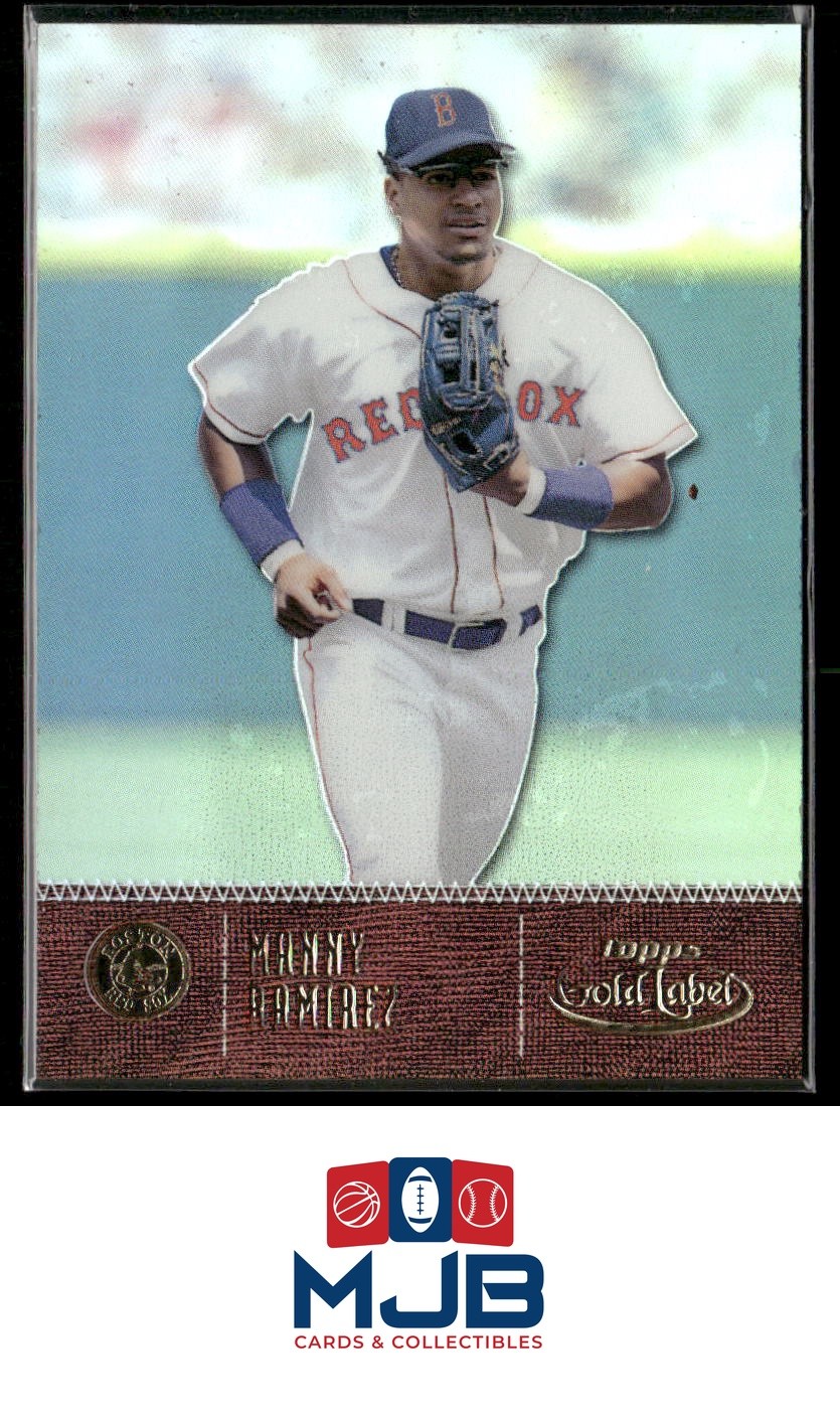 2001 Topps Gold Label Manny Ramirez #71 Boston Red Sox