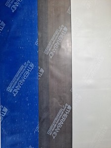 Ensemble de 3 TheraBand : Bleu Noir Argent: Chaque bande est 3 Résiste aux pieds de longue thérapie