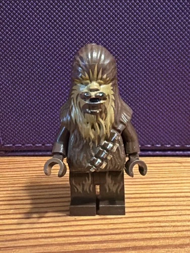 New Authentic LEGO Star Wars Minifigure Chewbacca 75234 misprint face