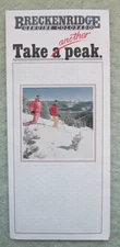 1985-86 Breckenridge Colorado Ski Resort Vintage Brochure Ad Pamphlet Skiing