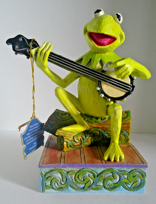 Walt Disney - Jim Shore - ''Kermit the Frog'' - FIND YOUR RAINBOW CONNECTION -Rare
