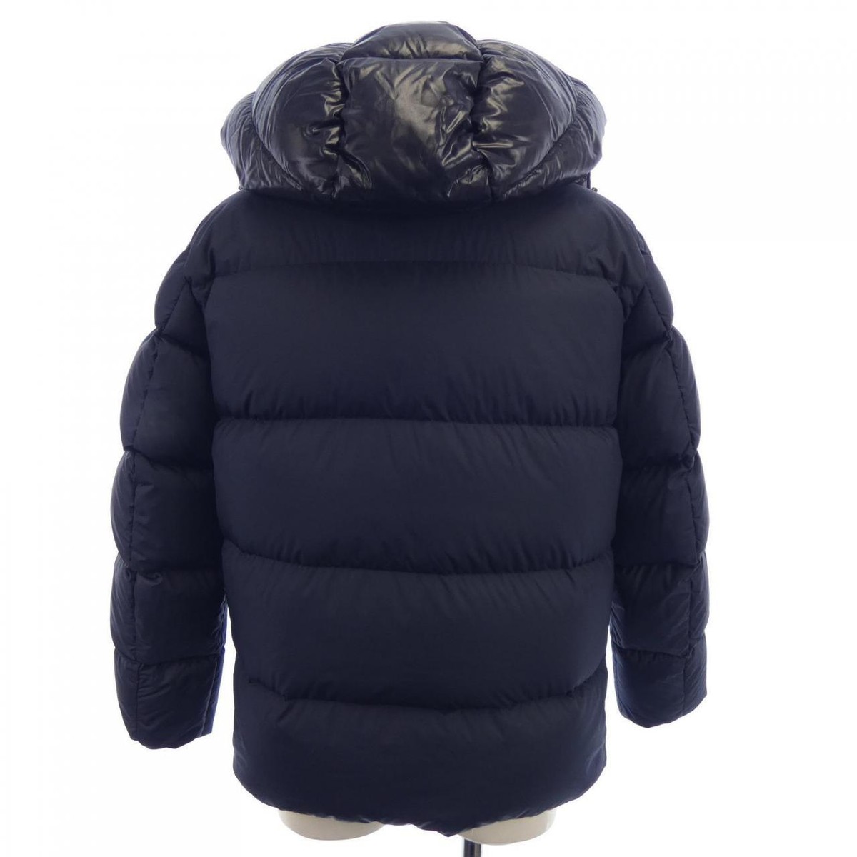 Navy Moncler Maures Nylon Down Jacket Moncler Moncler Ume Short