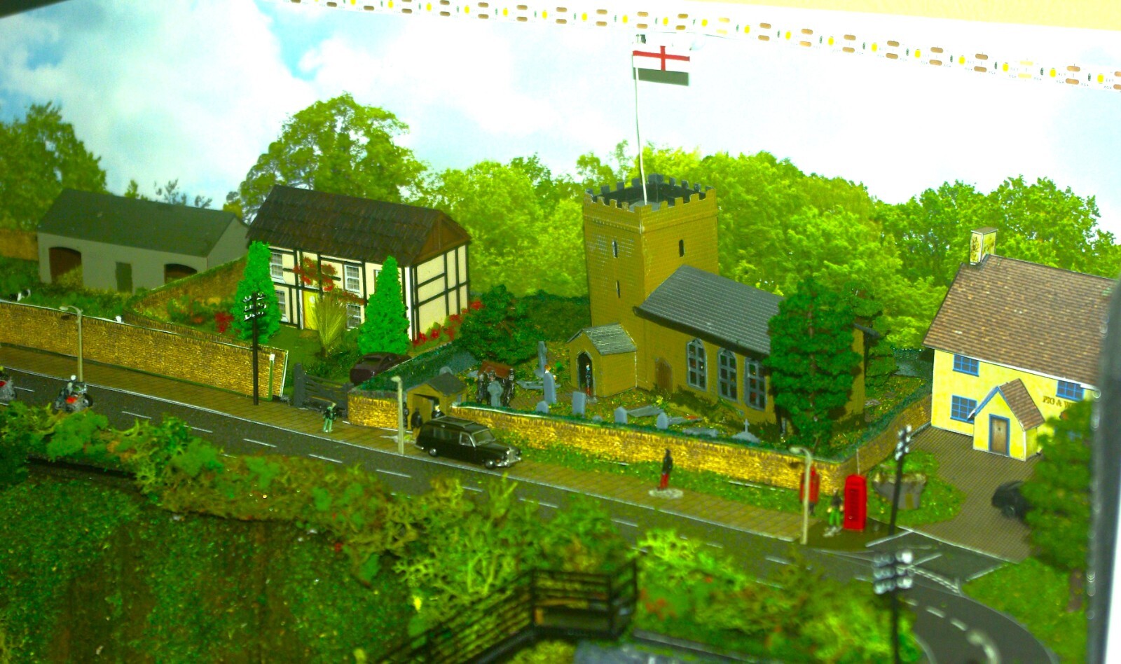 N Gauge model railway with rolling stock eBay