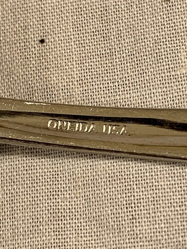 ONEIDA ~ TRIBECA SATIN Lote de 3 CUCHARAS DE CENA Cubiertos de acero inoxidable cubiertos EE. UU. - Imagen 4 de 4