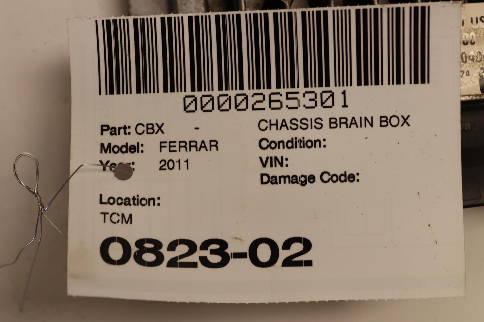 2010-2015 FERRARI 458 ITALIA TCM ECU AUTOMATIC TRANSMISSION GEAR BOX MODULE OEM