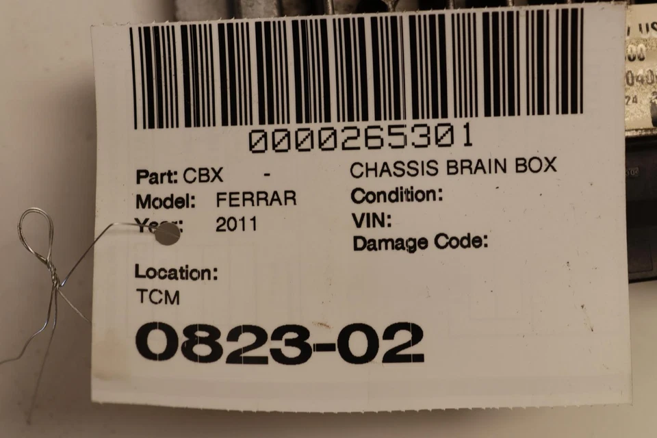 2010-2015 FERRARI 458 ITALIA TCM ECU AUTOMATIC TRANSMISSION GEAR BOX MODULE OEM - Image 4 of 4