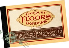 Interior Hardwood Co (1910) Parquet Floors + Borders ** DESIGN SAMPLES patterns