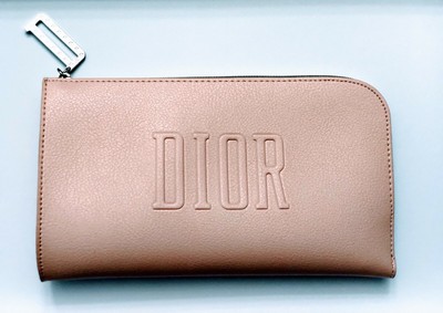 Dior Beauty Pink Cosmetic Makeup Travel Pouch Bag New Vip | Ebay