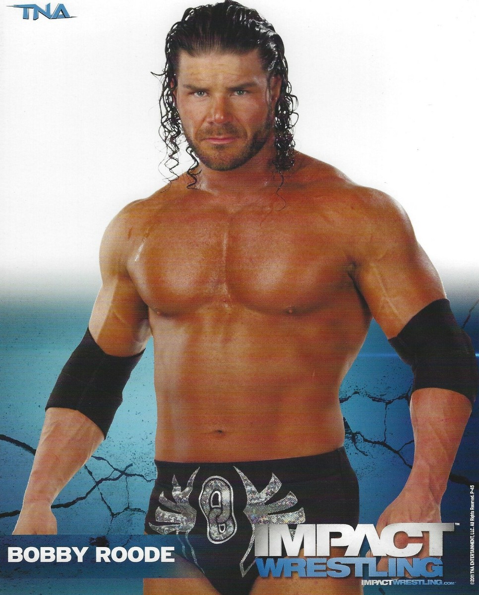 Robert Bobby Roode Official 2011 8x10 Promo Photo TNA Impact