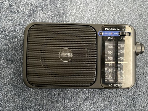 Panasonic Portable 2 Band Am/fm Radio|Black Rf2400|Tested, Working Power Lead - Picture 3 of 13