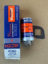 NOS Vintage 1950s Mallory 40 10 10 uf 475v Pa...