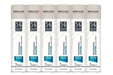 6 Pack Salon Grafix Shaping Hair Spray Super Hold Unscented 10 oz