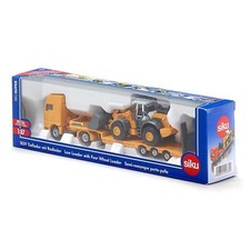 MAN Low Loader with Four Wheel Loader Liebherr 580 SIKU Super 1839