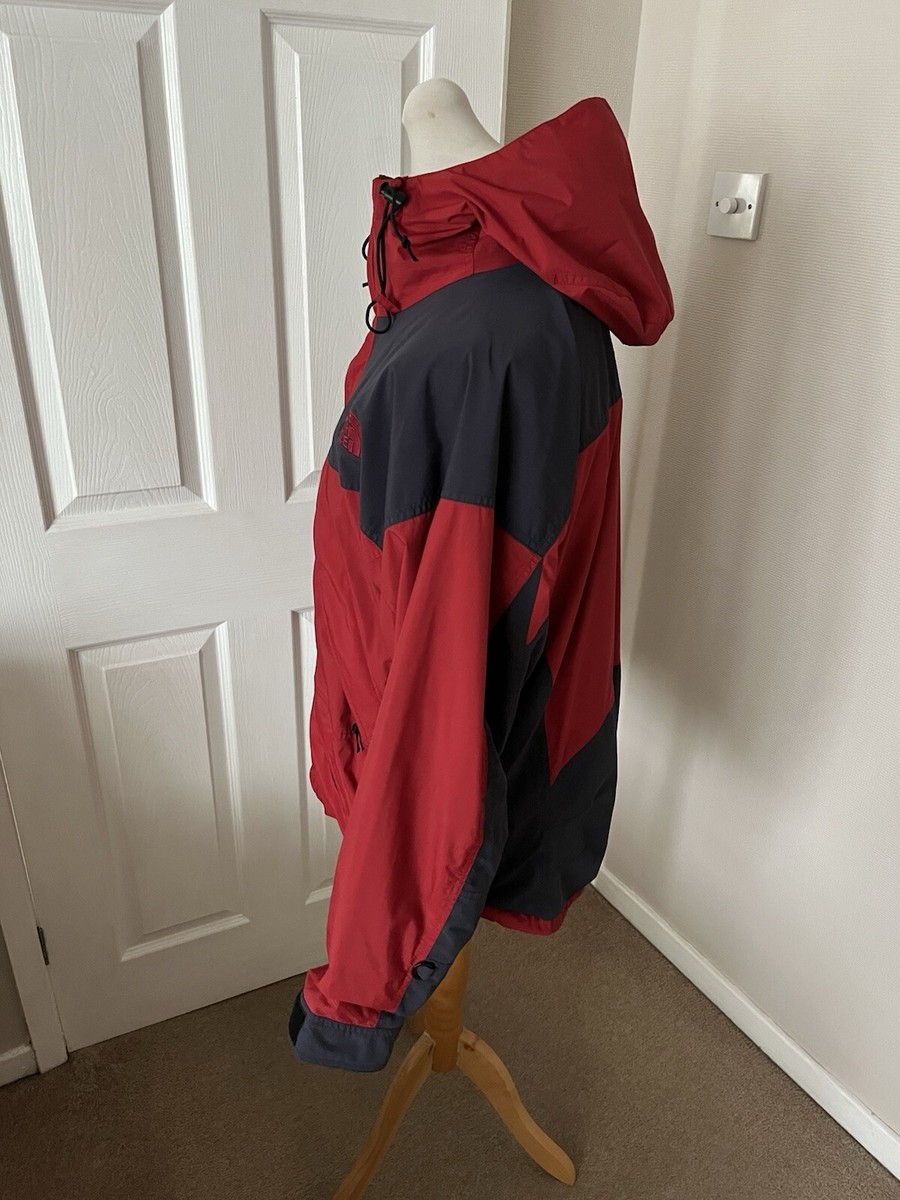 Men's Vintage 1997 Red & Grey The North Face RTG Jacket Size