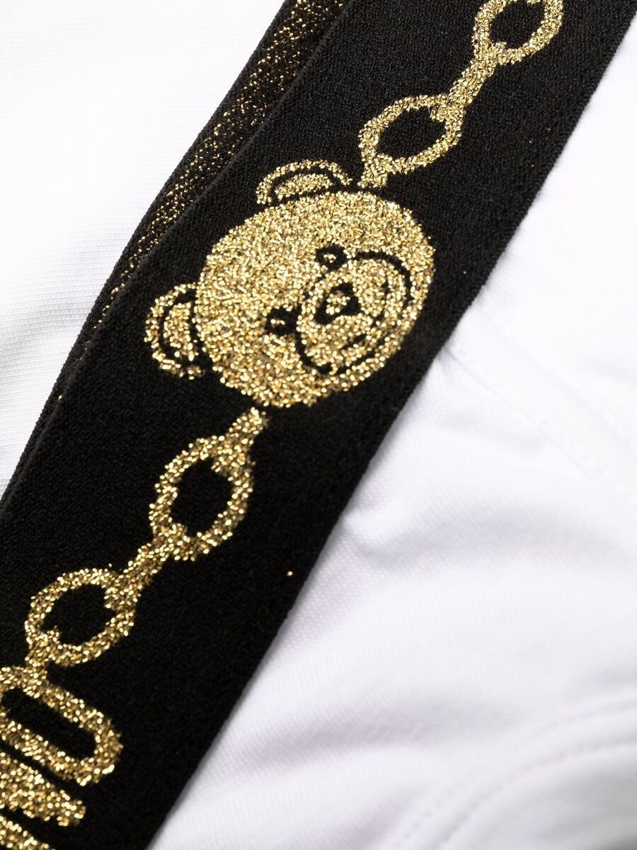 MOSCHINO MC4198PP1MOA0000 関税送料込 SLIP MOSCHINO UNDERWEAR Man Sz. L 47058123 1 White | eBay