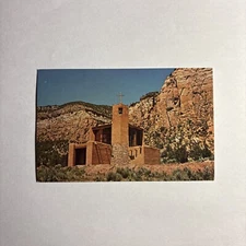 (1) Vintage Postcard Chapel George Nakashima Abiquiu, New Mexico