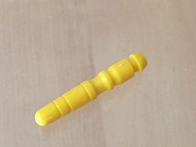 Transformers G2  1991 missile rocket yellow Europe TURBOMASTERS (rotor, boss)