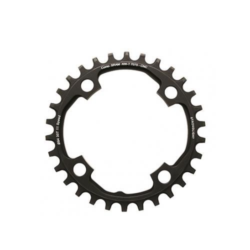 Plateau mono Stronglight 30dts pour affronter les montées techniques en VTT