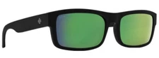 Spy Optic Discord LITE Sunglasses - Matte Black / Happy Bronze Polar Green NEW