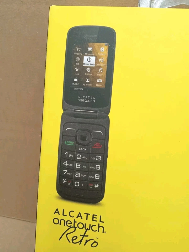 Alcatel OneTouch Retro Sprint Prepaid Cell Phone New in Sealed Box - Image 2 of 4