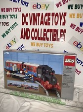 NEW Lego TRAIN 4.5 V 7715 Push-Along Passenger Steam Train * Sealed