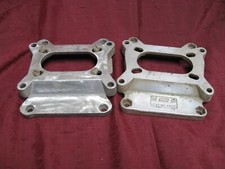 Lot 2 Carburetor Adapters 1 Mr Gasket Co 1929 1 Shop Made Double To Quad Jet