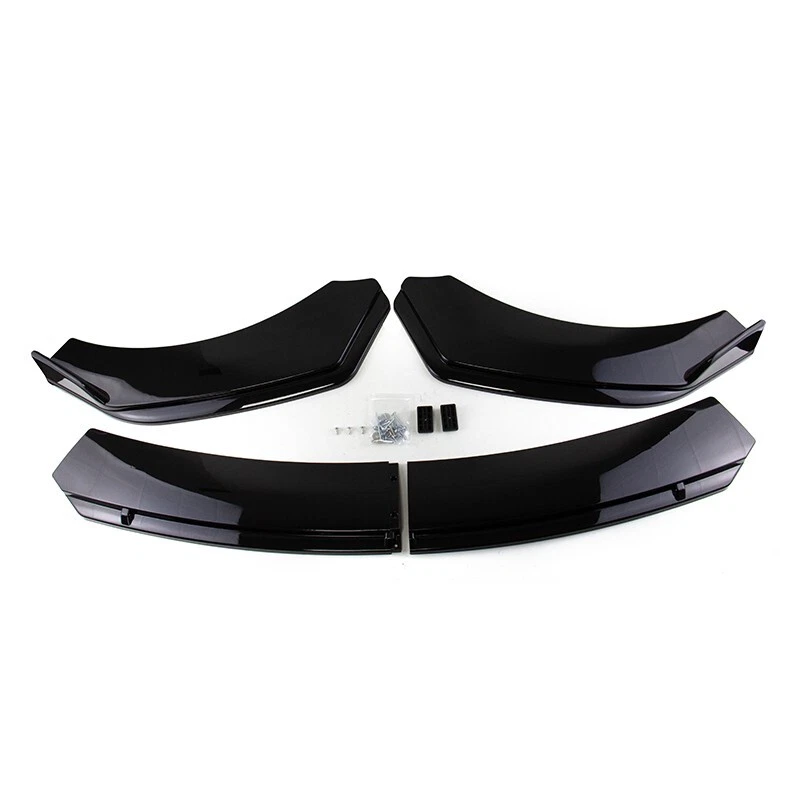 For Dodge Durango SRT GT Glossy Black Front Bumper Lip Splitter Body Kit Spoiler - Image 2 of 4