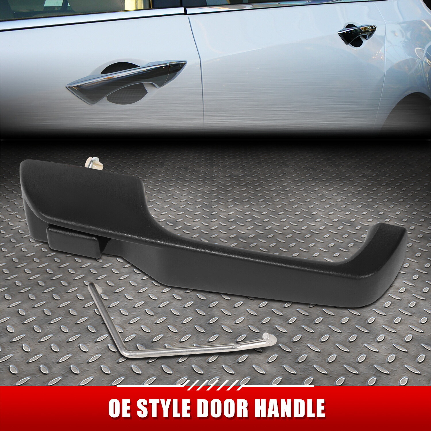 93-98 Jeep Grand Cherokee Textured Black Front Passenger Door Pull Handle