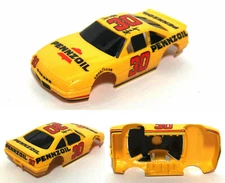 1992 TYCO H.O. Slot Car Waltrip Pennzoil Pontiac NASCAR #30 Body-Only Wide #8934