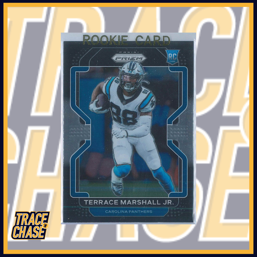 2021 Panini Chronicles Prizm Black Football Terrace Marshall Jr. #PB-13 RC