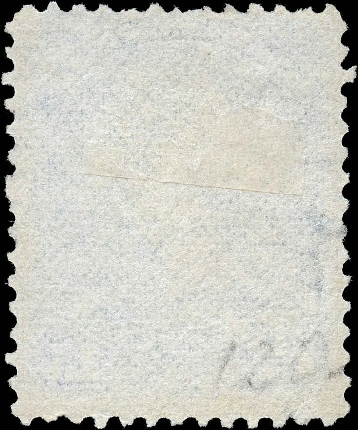 Canada Used F 15c Scott #30e Deep Blue 1868-76 Large Queen Stamp - Image 2 of 2