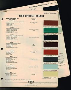 Dupont Single Stage Paint Color Chart