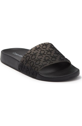Calvin Klein Alva Slide Sandal Size 8M Women's Summer Fashion | eBay