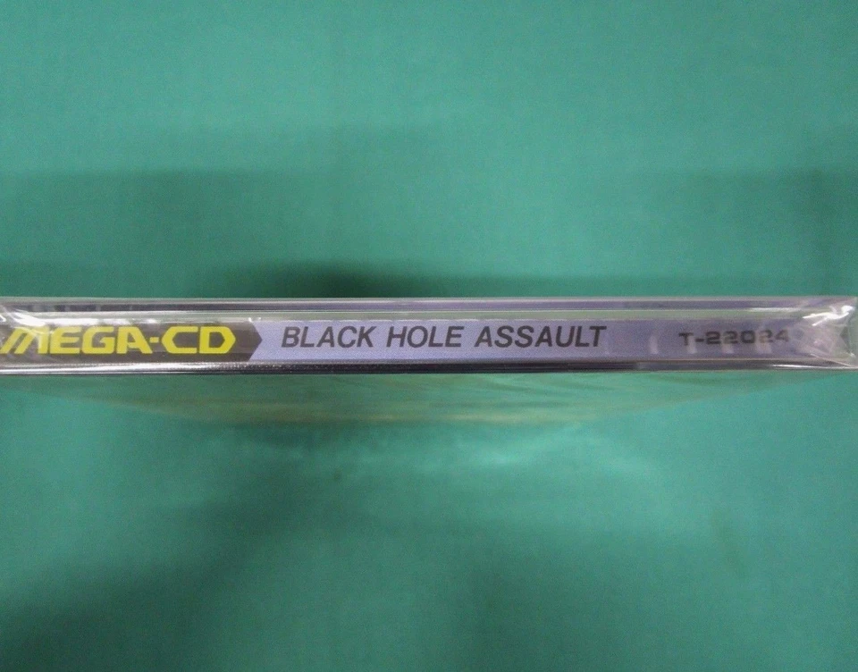 Mega CD -- Black Hole Assault -- New & Sealed!! Sega Genesis. JAPAN GAME. 12971 - Image 3 of 4